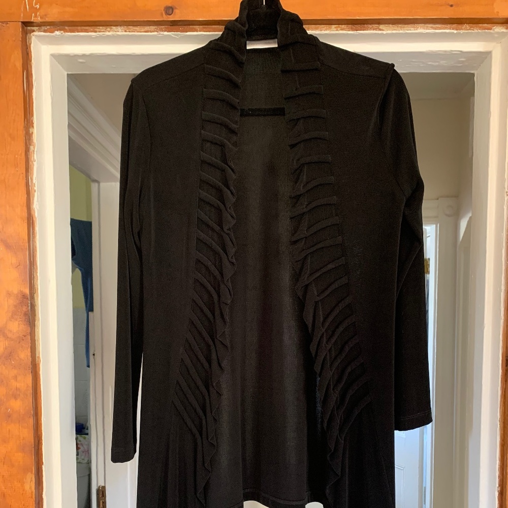 Chicos Travelers Duster Size 0 Smarten up any outfit in a flash.  Make an offer!
